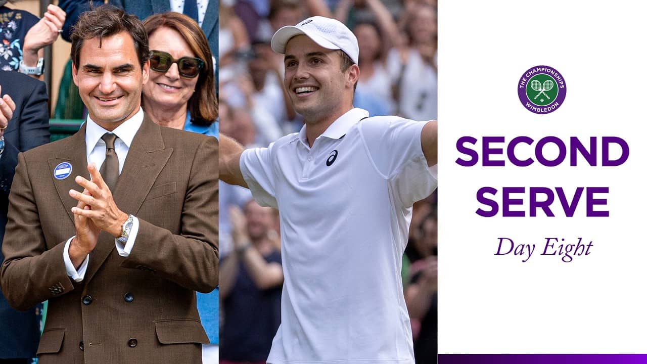 Federer's return & Fery's historic night ✨  | Second Serve | Day Eight | Wimbledon 2026