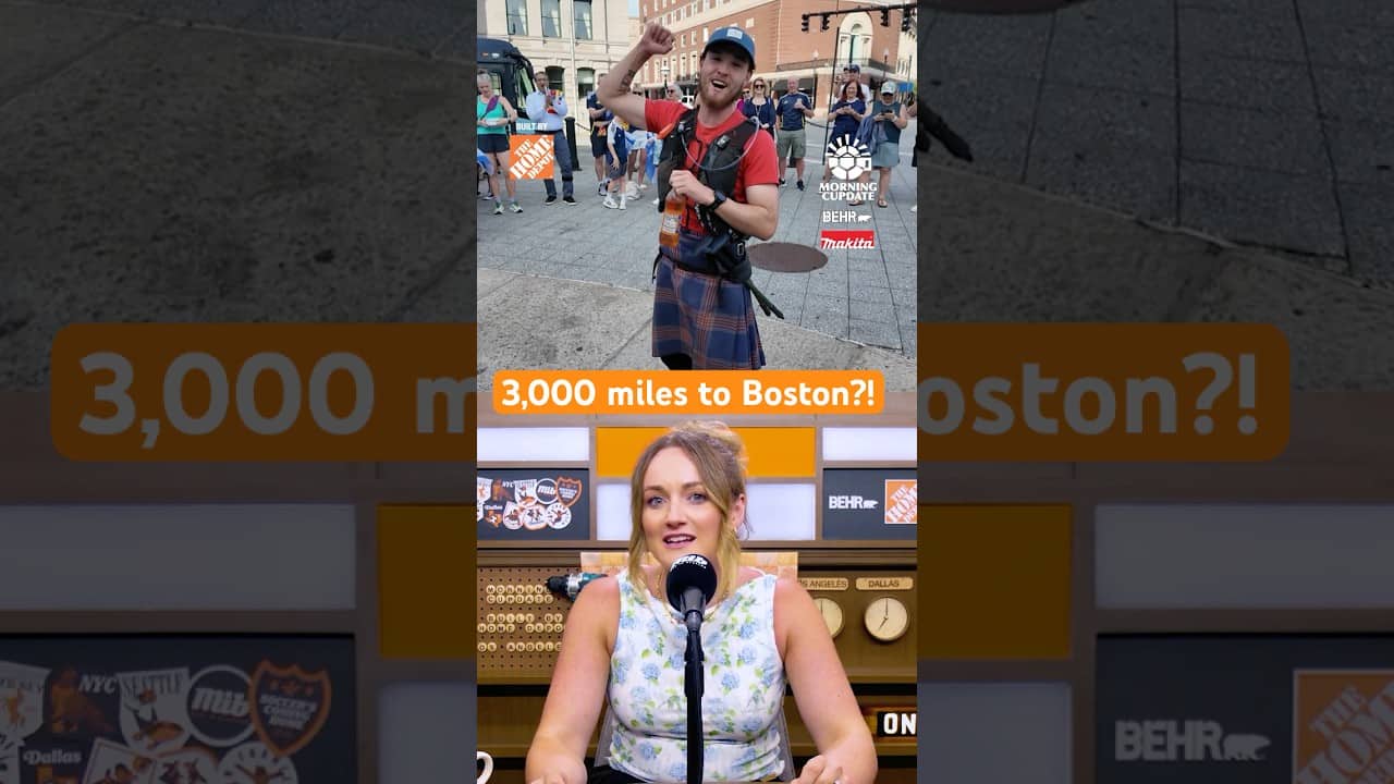 Celebrating One Scotland Fans Incredible Journey On Foot Trekking Across America Before Their Opener