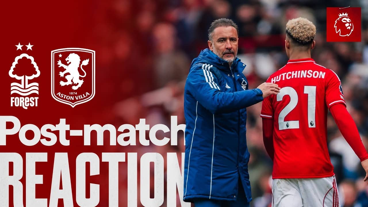 Vítor Pereira’s Reaction 🗣️ | Nottingham Forest 1-1 Aston Villa | Premier League