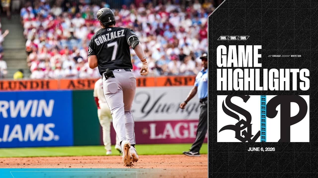 HIGHLIGHTS: Gonzalez Launches 1st Career HR to Second Deck, Montgomery Homers vs. Phillies (6.6.26)