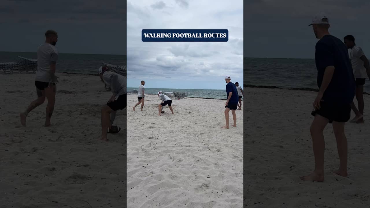 Walk don't run: football edition 🏈