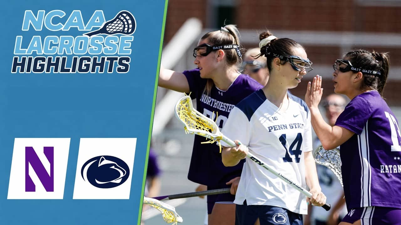 Northwestern vs Penn State | NCAA Women’s College Lacrosse Highlights | April 12, 2026