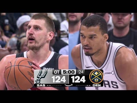 WILD OT ENDING Spurs at Nuggets | April 4, 2026