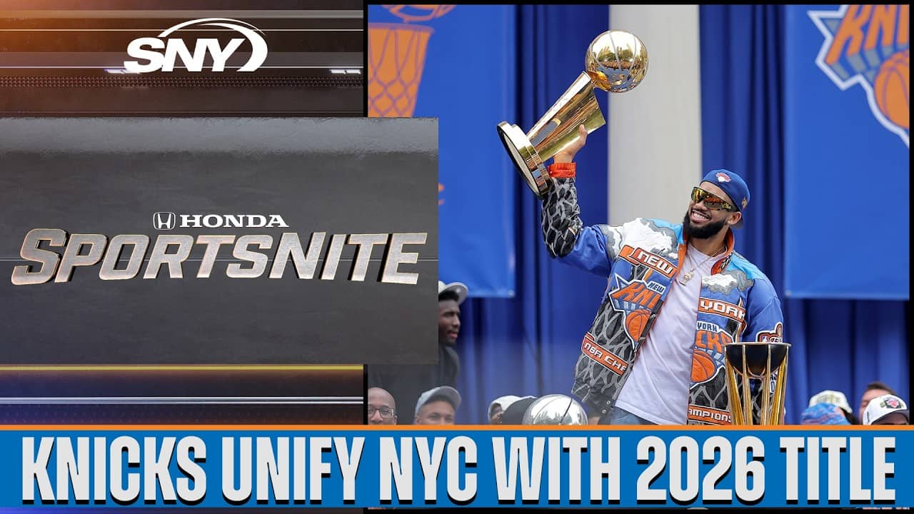 The Knicks have unified New York City with an NBA Title | SportsNite