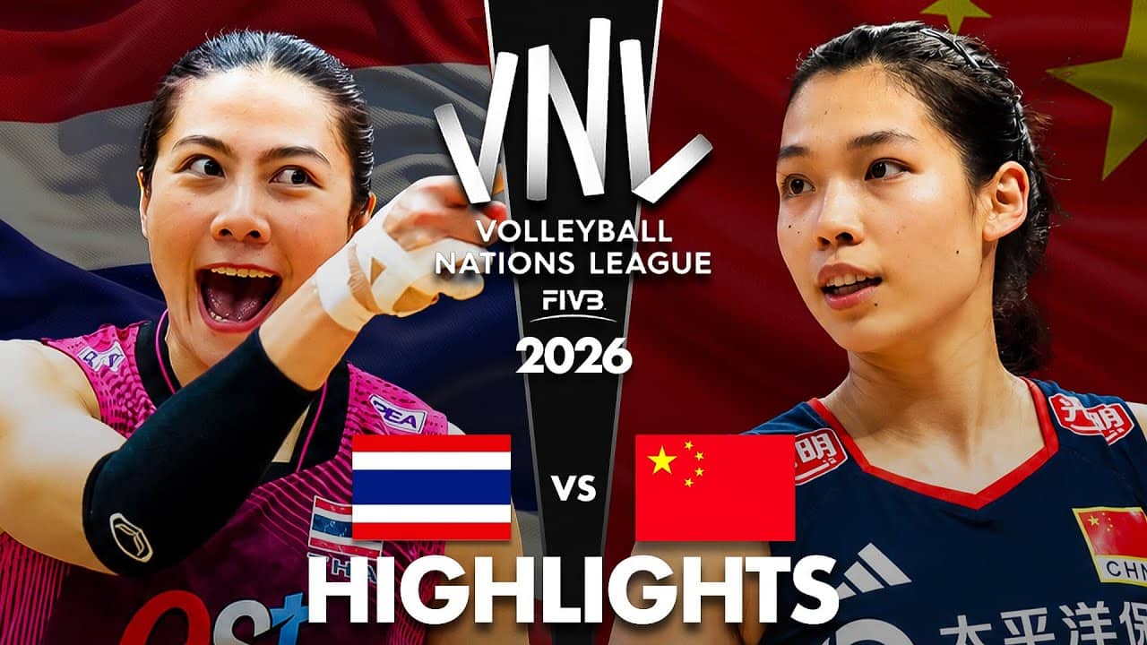 CHINA 🇨🇳 vs THAILAND 🇹🇭 | Highlights | Women's VNL 2026