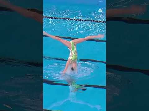 Olympic Champions Liuyi & Qianyi Wang’s Breathtaking Artistic Swimming Duet