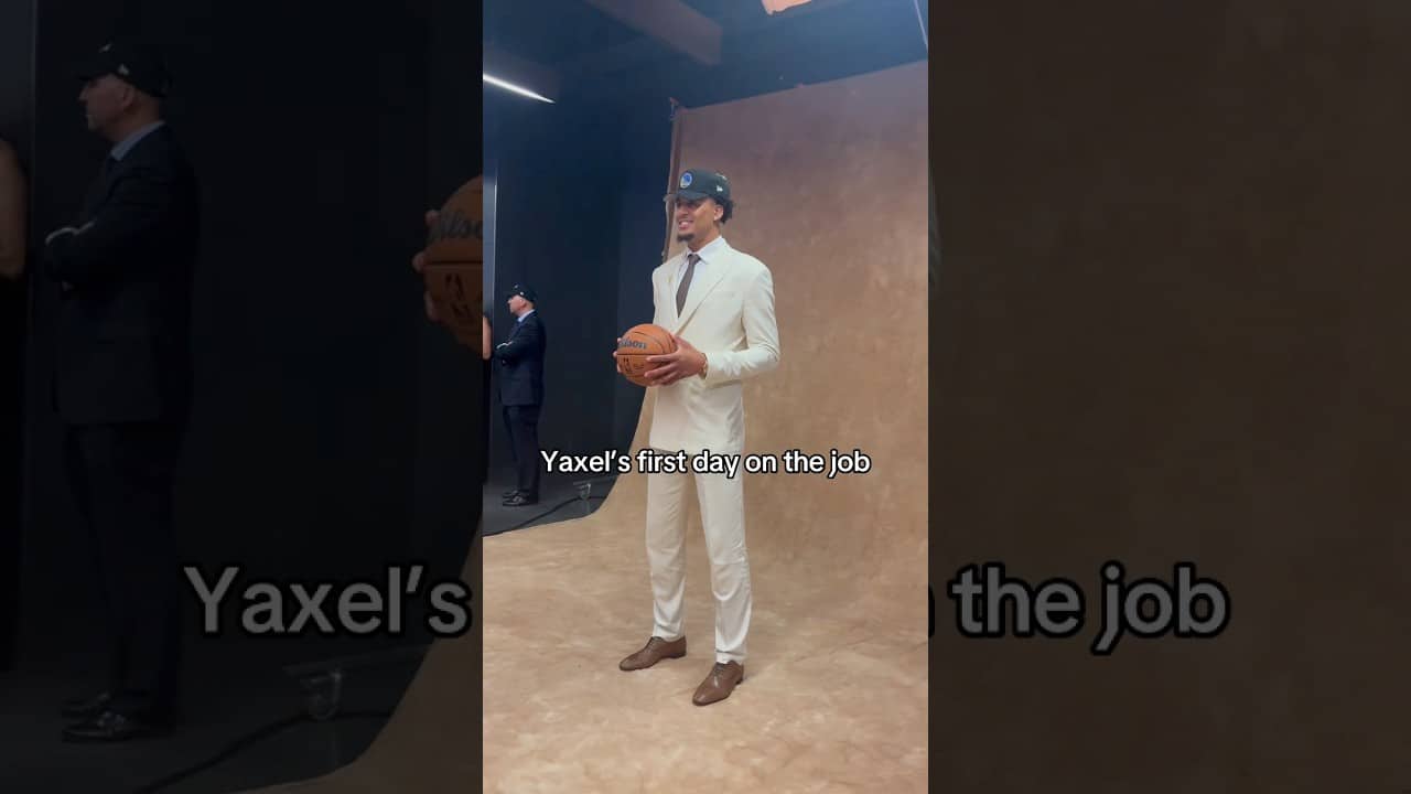 Yaxel Lendeborg’s First Day on the Job | #shorts
