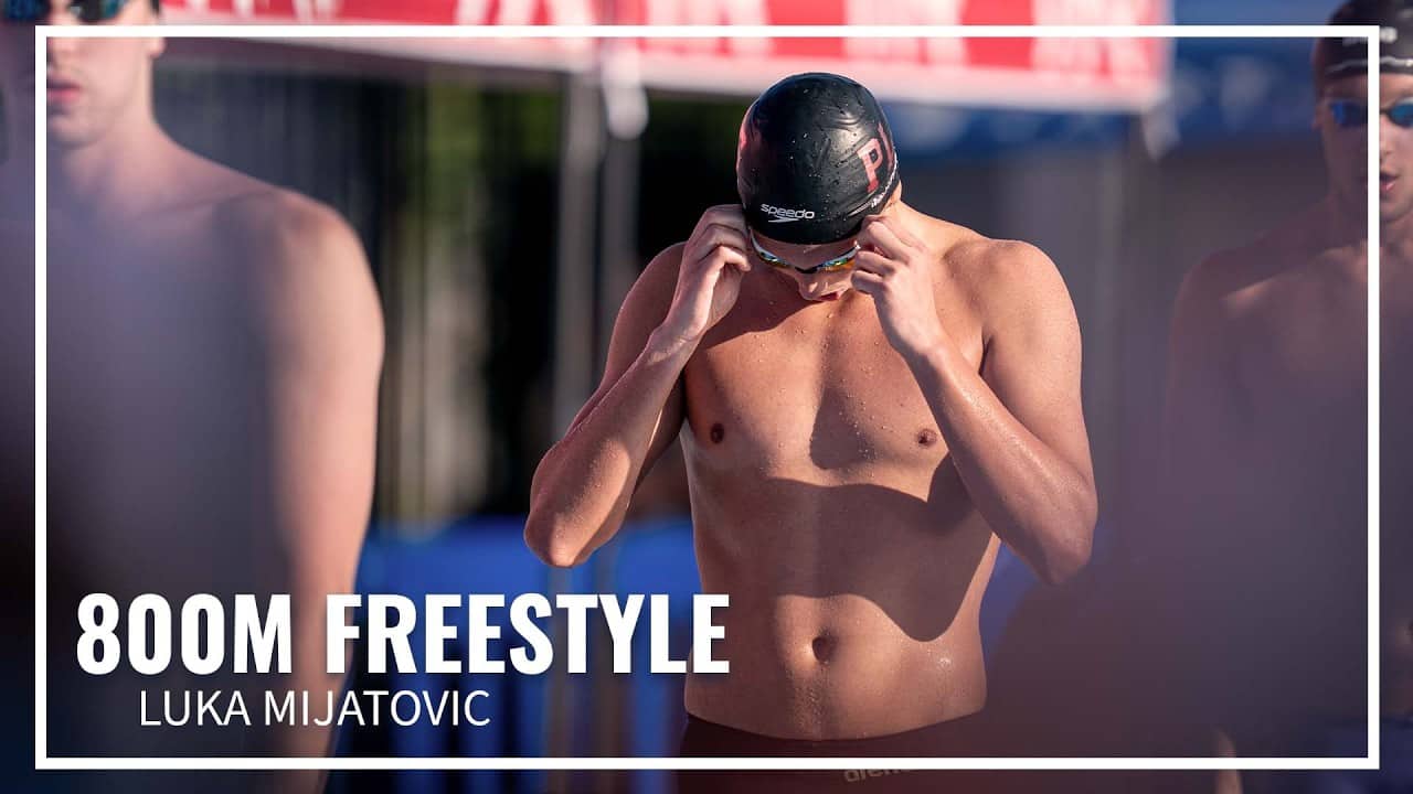 Luka Mijatovic Lowers Personal Best in 800M Freestyle | 2026 TYR Pro Swim Series Sacramento