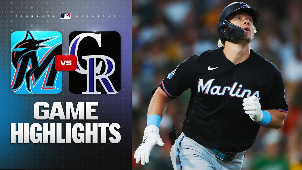 Marlins vs. Rockies Game Highlights (7/3/26) | MLB Highlights