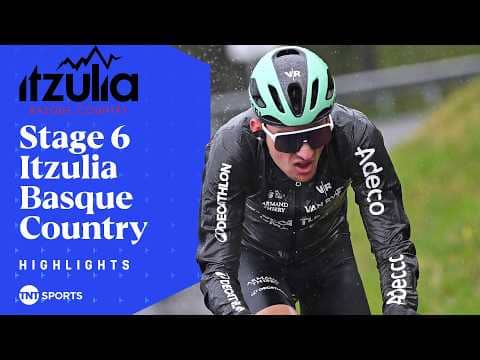 GREATNESS ACHIEVED👑 | Men's Stage 6 2026 Itzulia Basque Country Race Highlights | TNT Sports Cycling