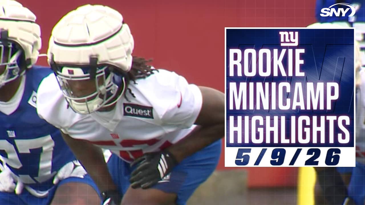 Arvell Reese, Francis Mauigoa, Malachi Fields, Colton Hood | Giants Rookie Camp Highlights Day 2