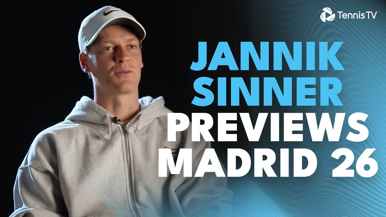 'Let's See What I Can Achieve!' 👀 Jannik Sinner Looks Ahead To Madrid | Madrid 2026