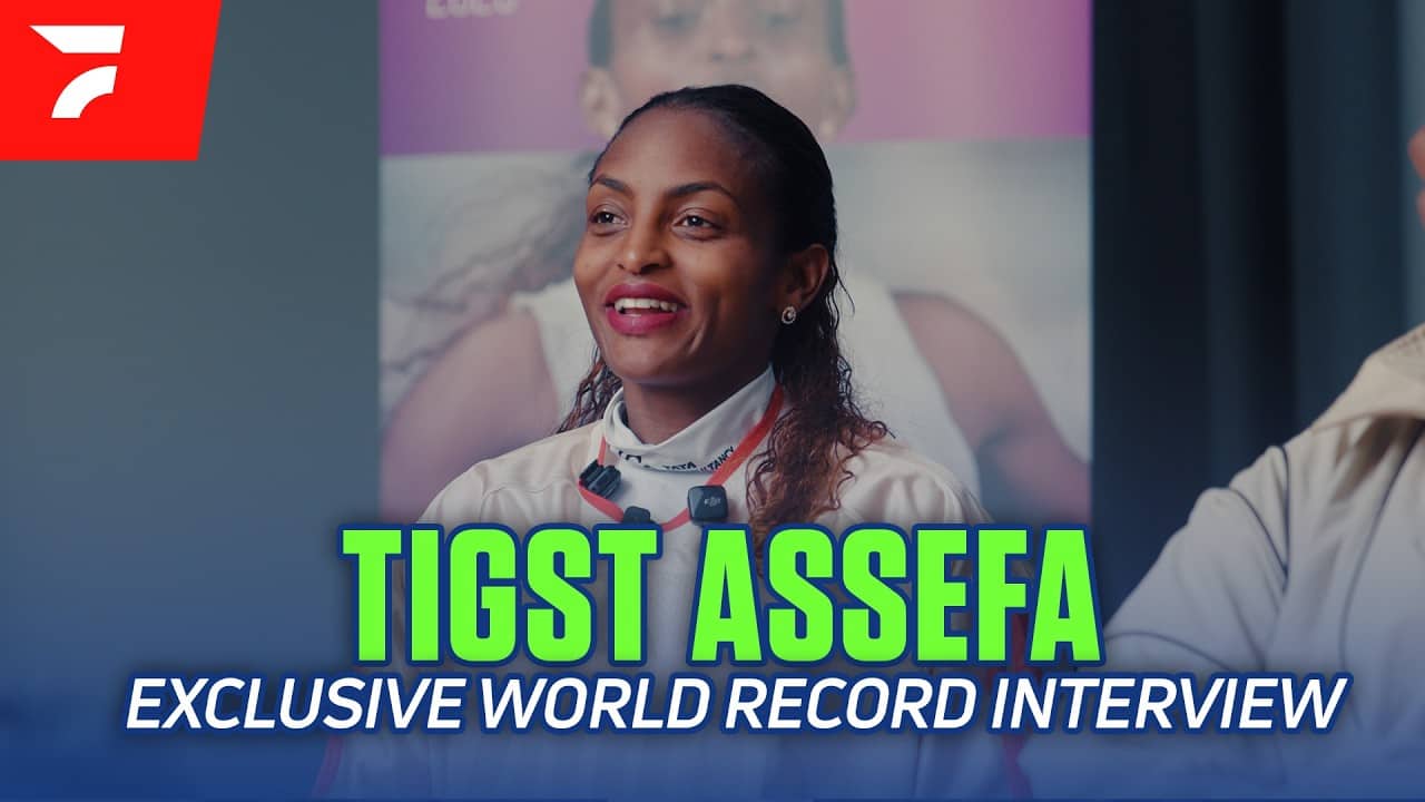 Tigst Assefa EXCLUSIVE Following Marathon World Record