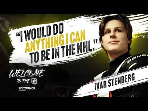 Ivar Stenberg Gives Tour, Talks Dreams Coming True | Welcome to the NHL