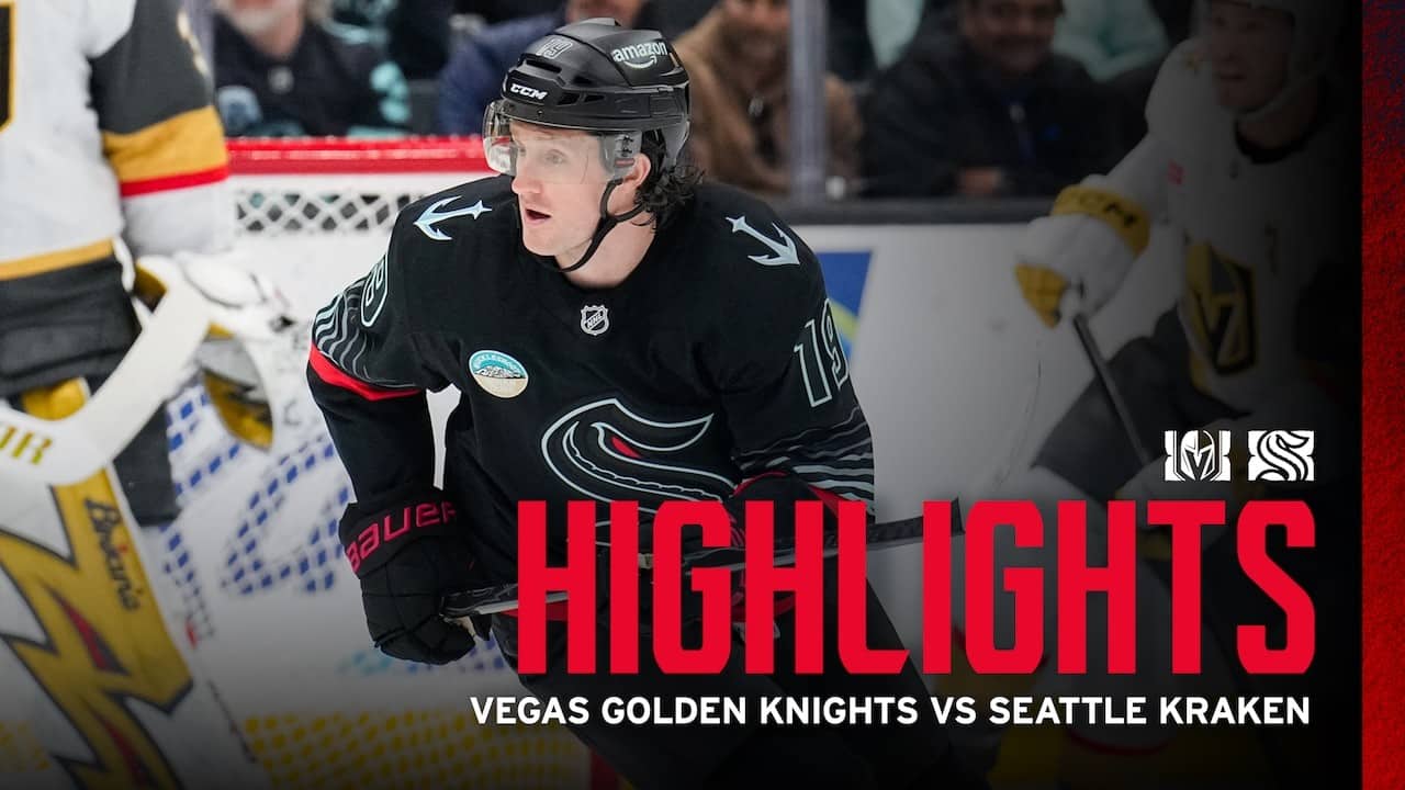 Vegas Golden Knights vs. Seattle Kraken | 4/9 Game Highlights