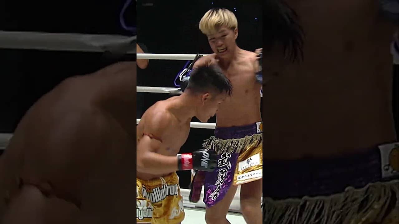 EXPLOSIVE Debut 🤩 Relive the Muay Thai brawl between Moe Htet Aung and Tomoya Maruyama!