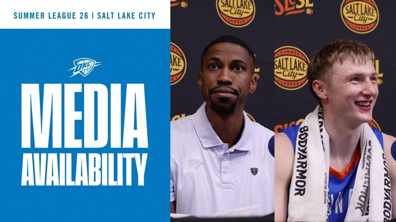 Coach Dixon and Josh Dix After Game 3 | SLC Summer League | Postgame Media | July 7th, 2026