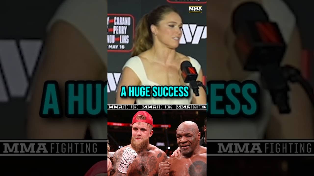 Ronda Rousey credits Jake Paul's vs. Mike Tyson for inspiring MMA return | MMA Fighting