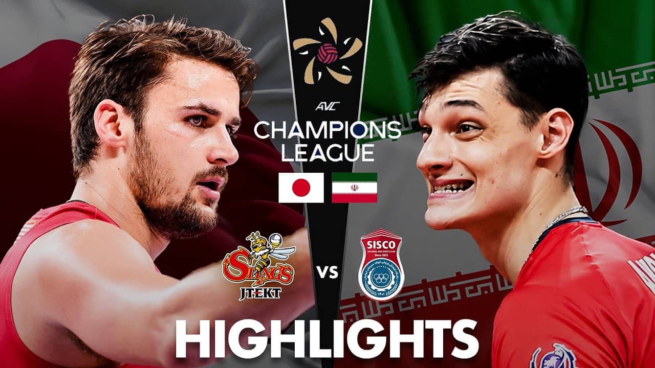 Stings Aichi 🇯🇵 vs Foolad Sirjan 🇮🇷 | Highlights | AVC Champions League 2026