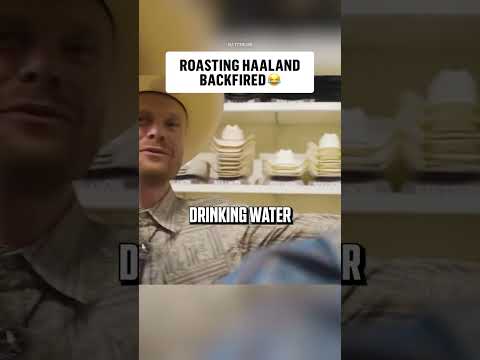 Erling Haaland has a point