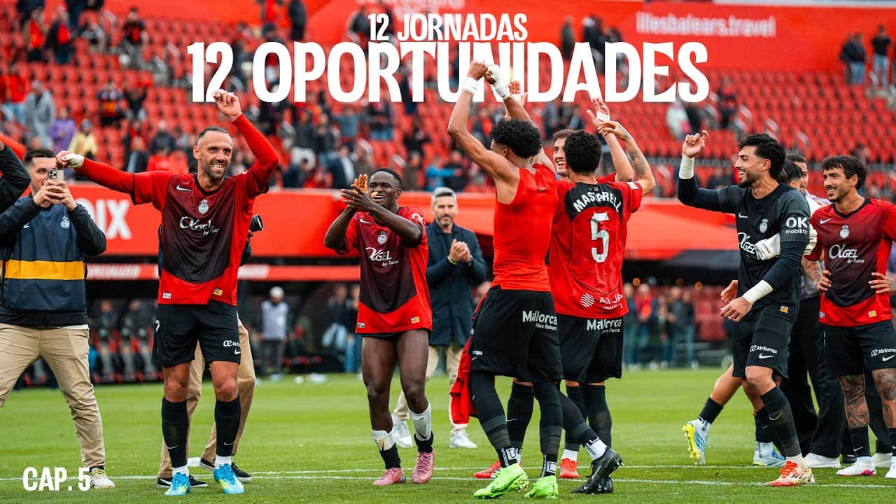Vive la victoria del RCD Mallorca al Rayo Vallecano desde dentro ❤️🖤