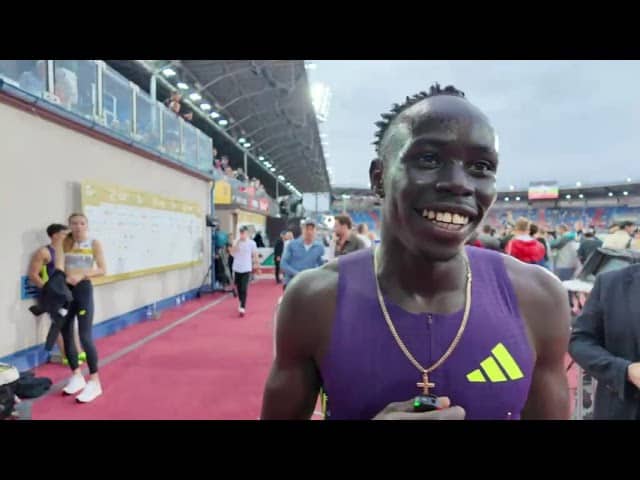 Gout Gout After Bounceback 3rd Place In Ostrava 150m, Runs 14.96