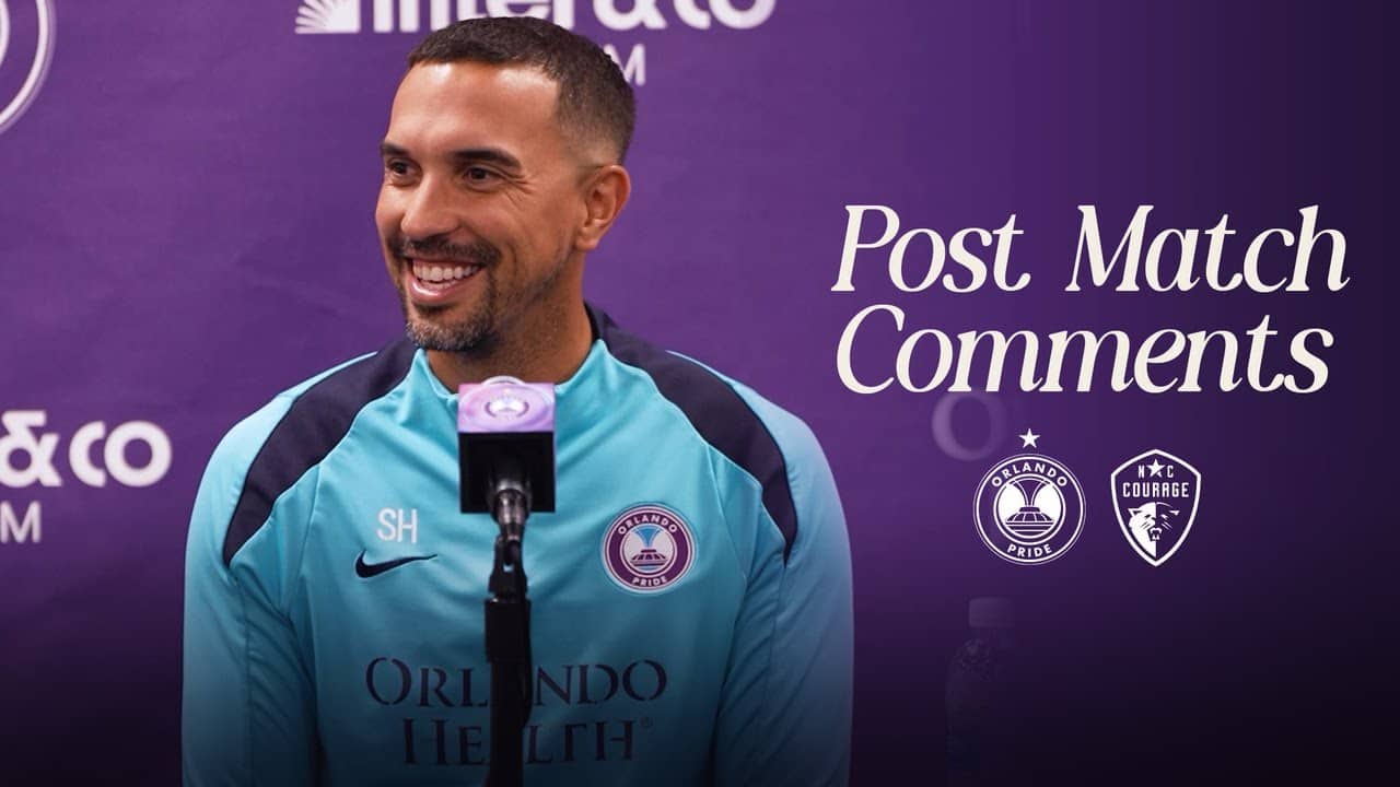 Seb Hines | 2026 Post-Game Comments | Orlando Pride vs North Carolina Courage