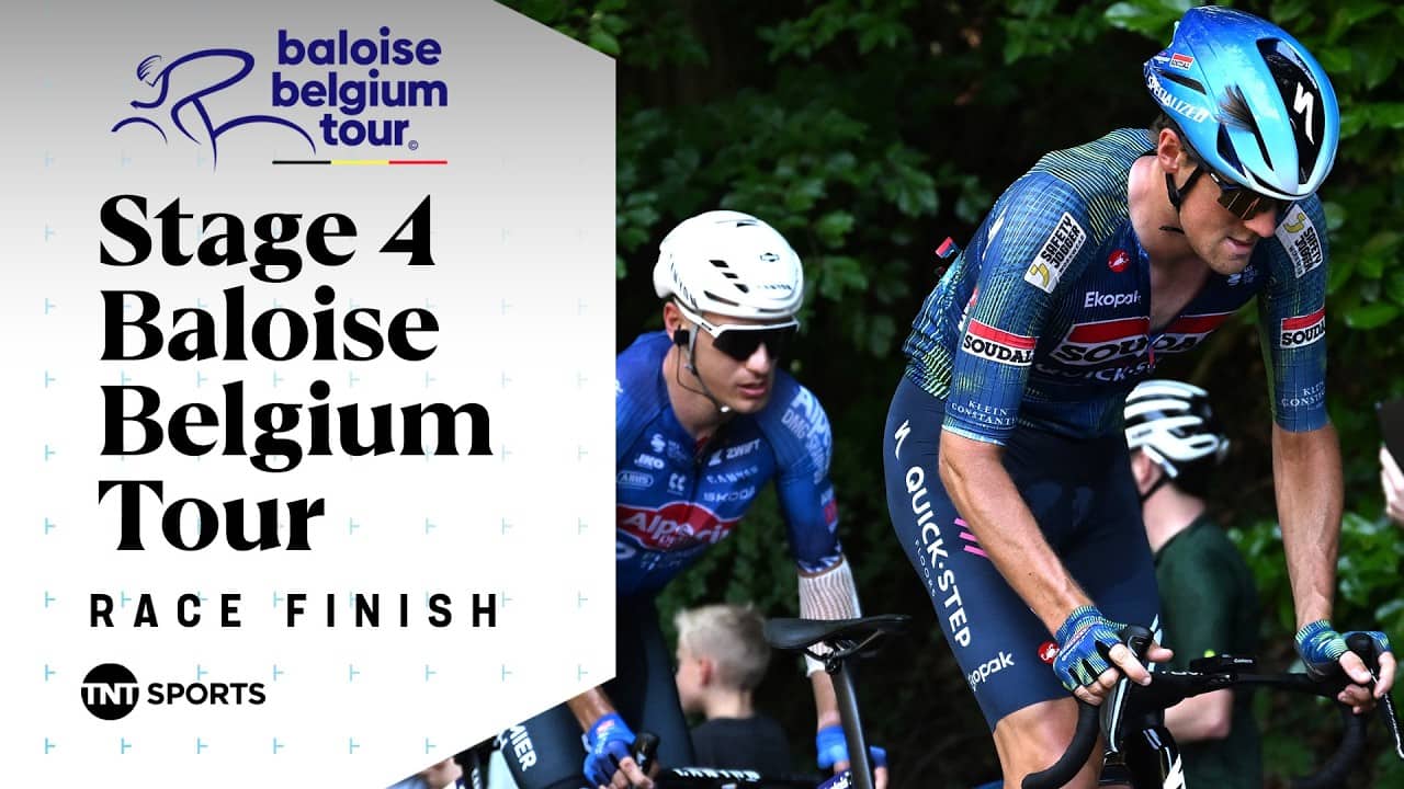 NAIL-BITING FINISH! 🤏 | 2026 Men's Baloise Belgium Tour Stage 4 Final KM's | TNT Sports Cycling