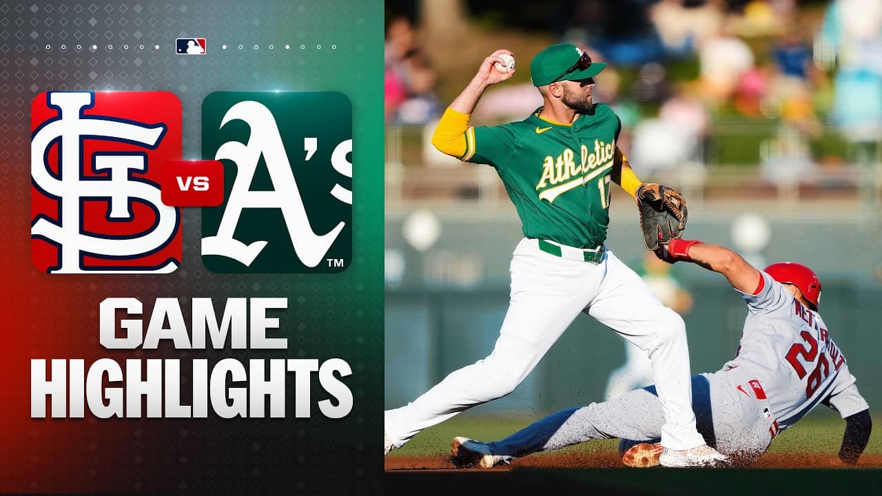 Cardinals vs. A's Game Highlights (5/13/26) | MLB Highlights