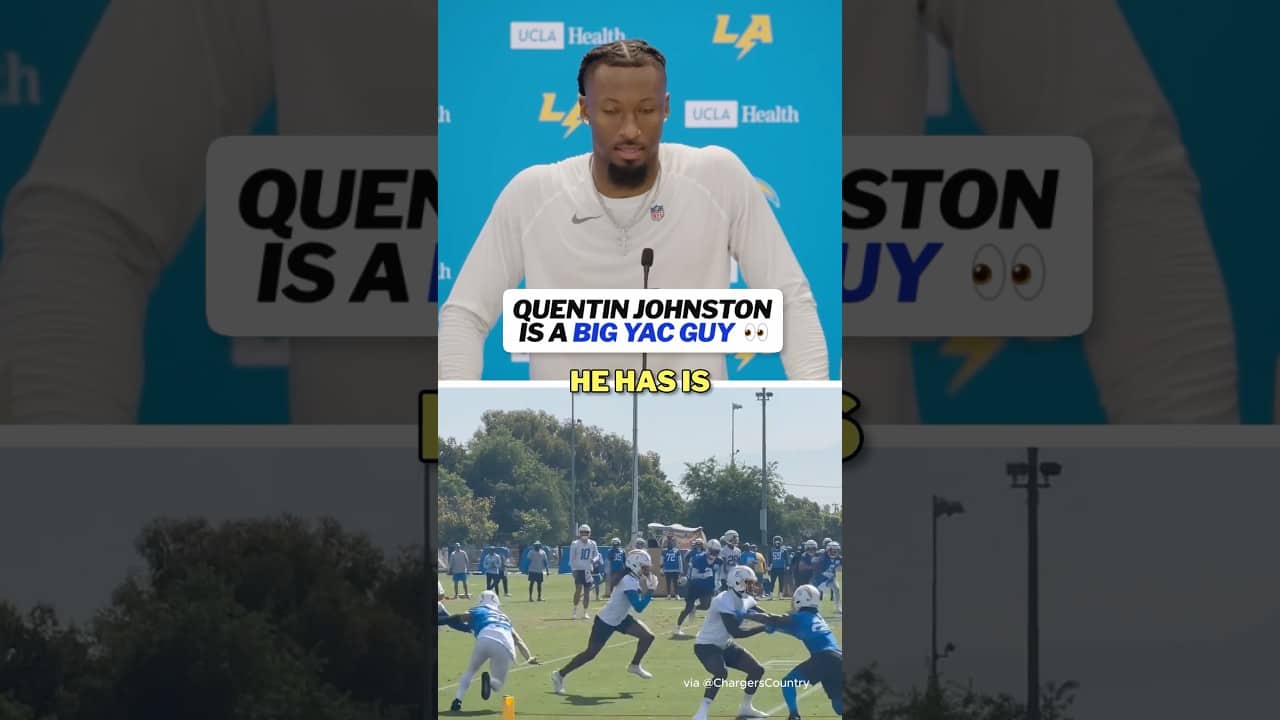 Mike McDaniel’s offense could benefit Quentin Johnston fantasy managers 📈 #nfl #chargers