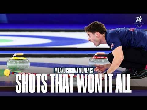 Every Medal-Winning Curling Shot! 🥌 #MilanoCortina2026