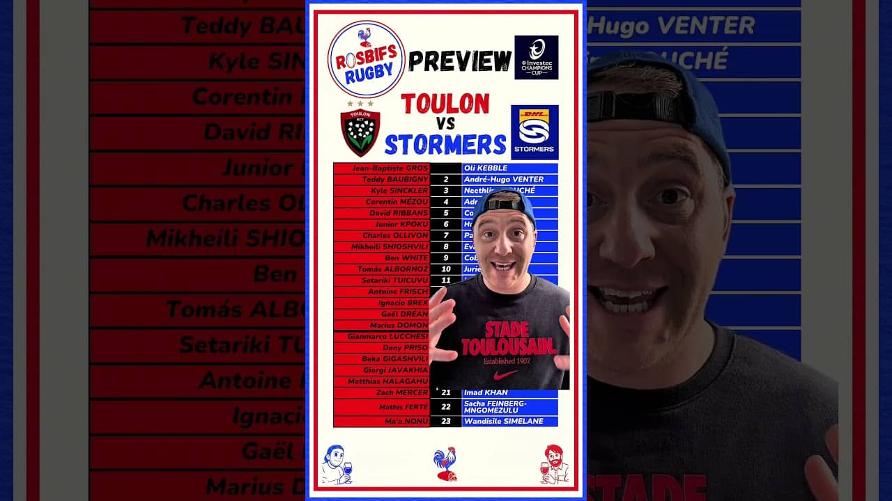 🏴‍☠️TOULON v STORMERS 🌪️