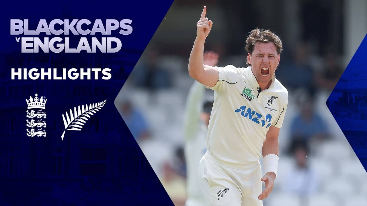 HIGHLIGHTS | BLACKCAPS vs England | 2nd Test | Day 5 | Sky Sport NZ