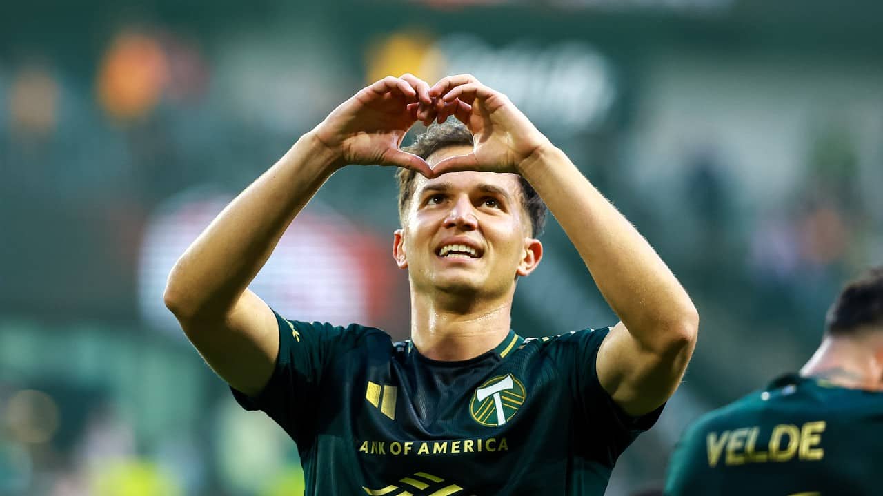GOAL | Cole Bassett scores his first for Portland to make it 3-0 versus KC