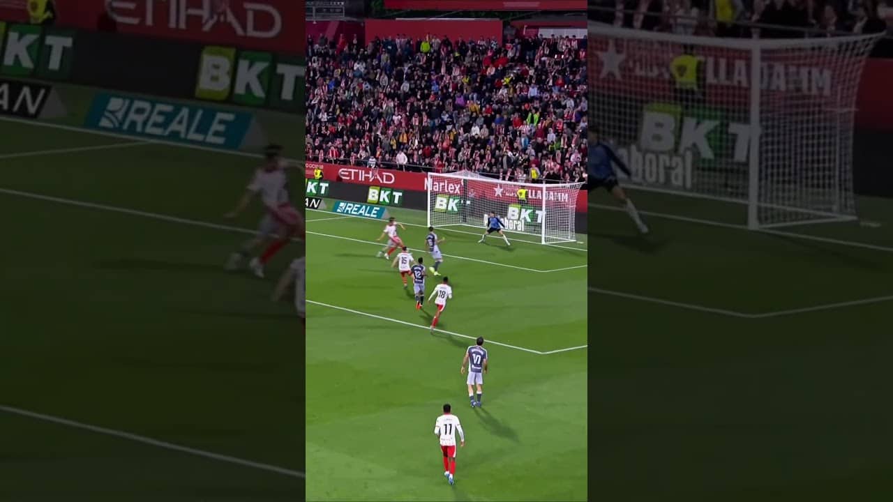 🎯 Sempre apareix quan més el necessitem #GironaRealSociedad #laligahighlights