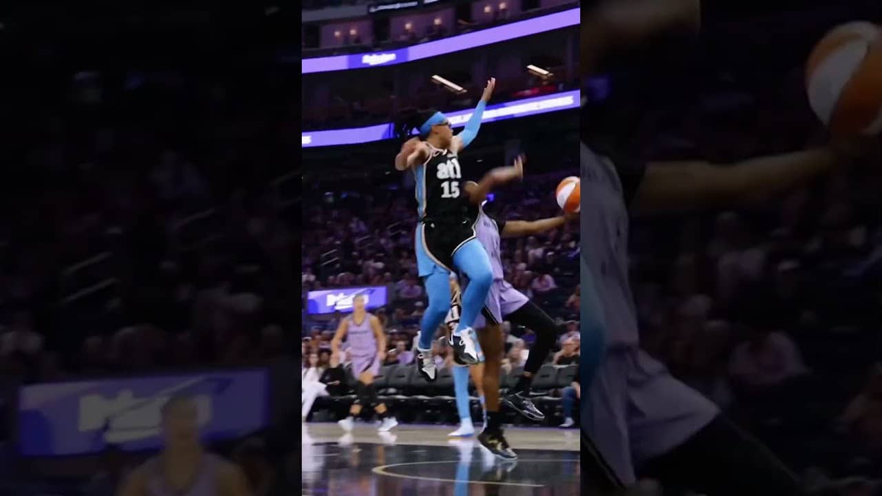 Tiffany Hayes With The And-1! 🔥😤#wnba #goldenstatevalkyries #shorts #tiffanyhayes