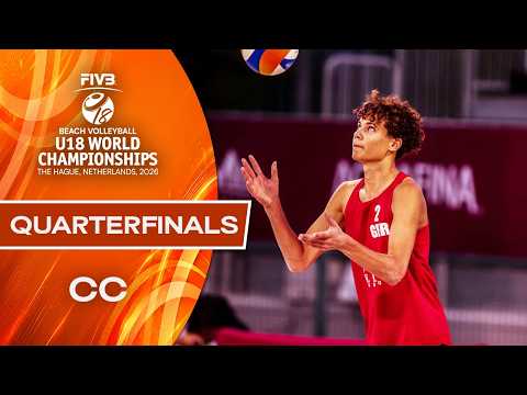 Quarter Finals - Court 1 | Beach U18 World Championships 2026 | The Hague