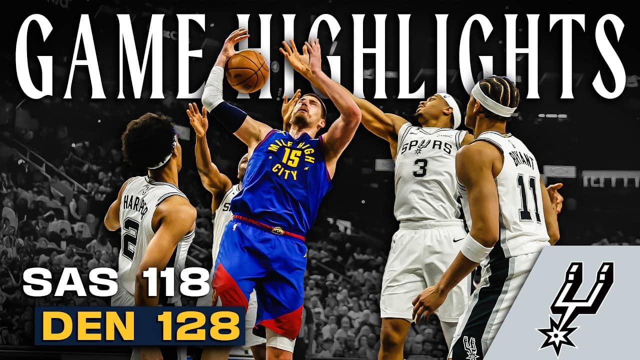 Spurs vs. Nuggets FULL GAME HIGHLIGHTS