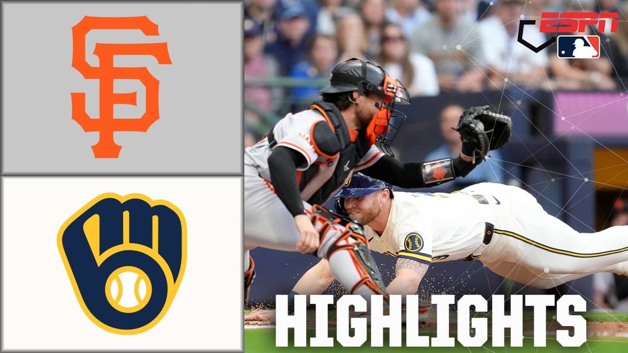 BASHING BREWERS 💥 |  San Francisco Giants vs. Milwaukee Brewers | Full Game Highlights | ESPN MLB