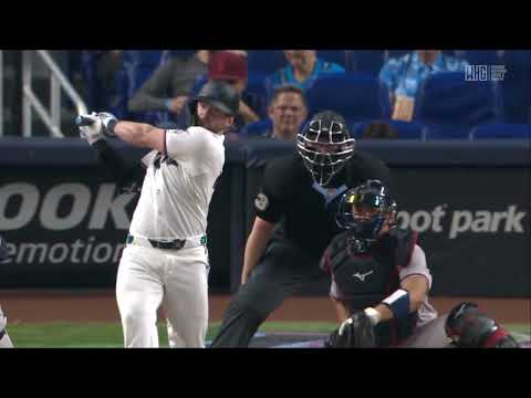 Marlins explode for 11 runs and a GRAND SLAM in two innings 🤯 vs Braves