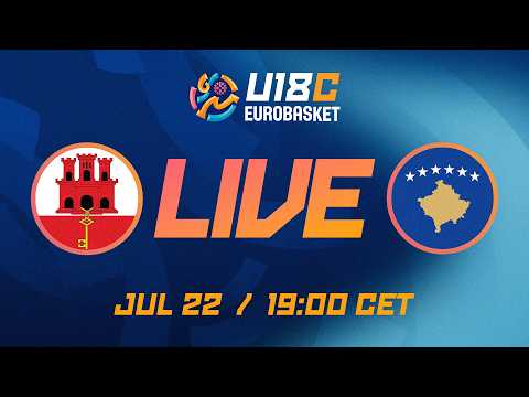LIVE - Gibraltar v Kosovo | FIBA U18 Women's EuroBasket 2026 Division C | Group Phase