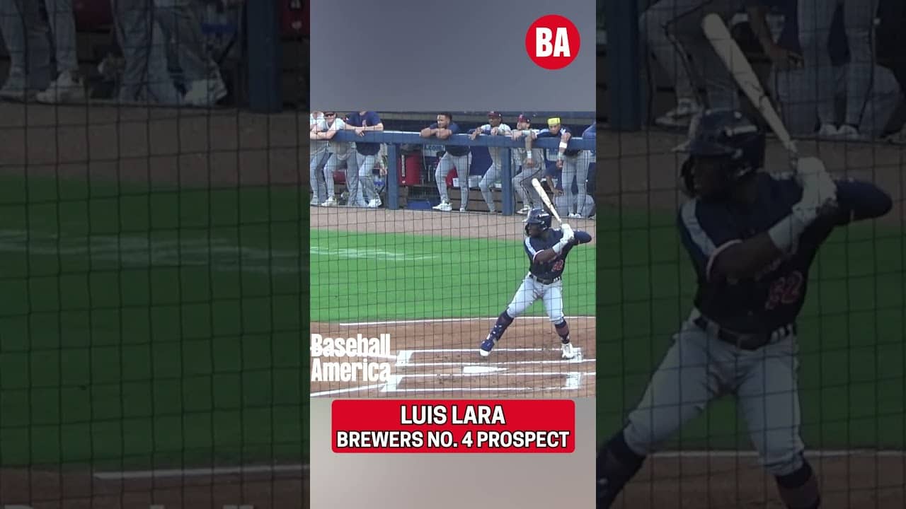 Luis Lara gets the call from the Brewers 📞