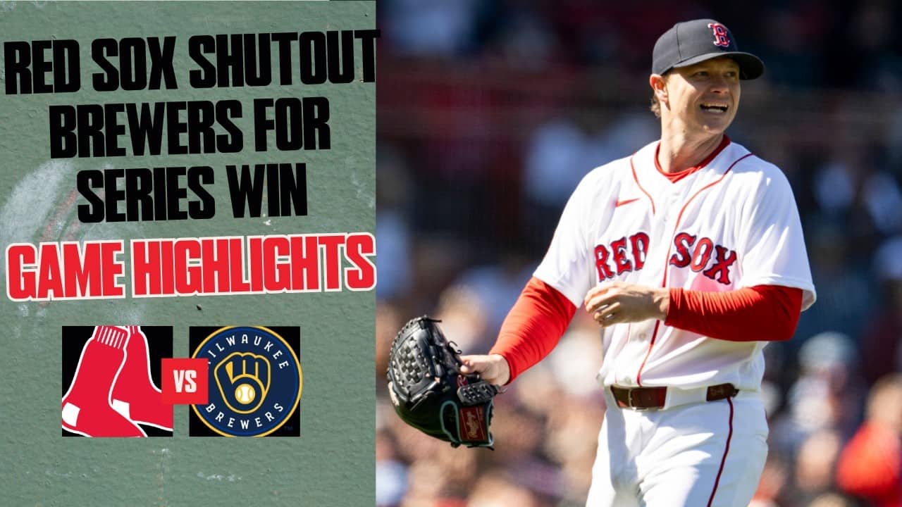 FULL HIGHLIGHTS: Red Sox Shutout Brewers in Series Finale (4/8/26)