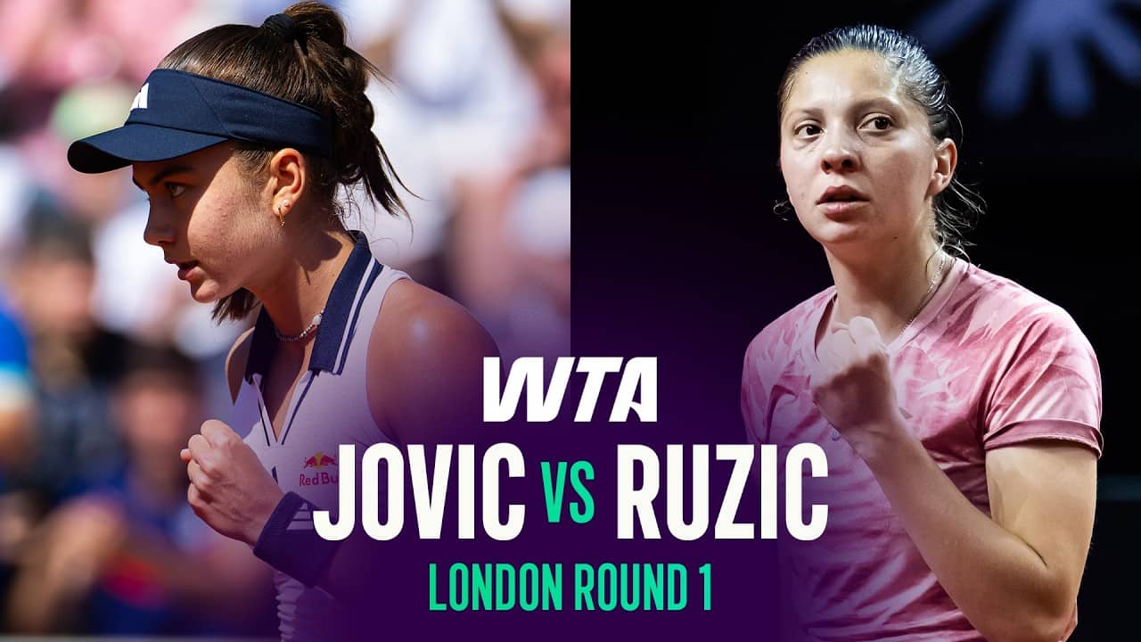 Iva Jovic vs. Antonia Ruzic | 2026 London Round 1 | WTA Match Highlights