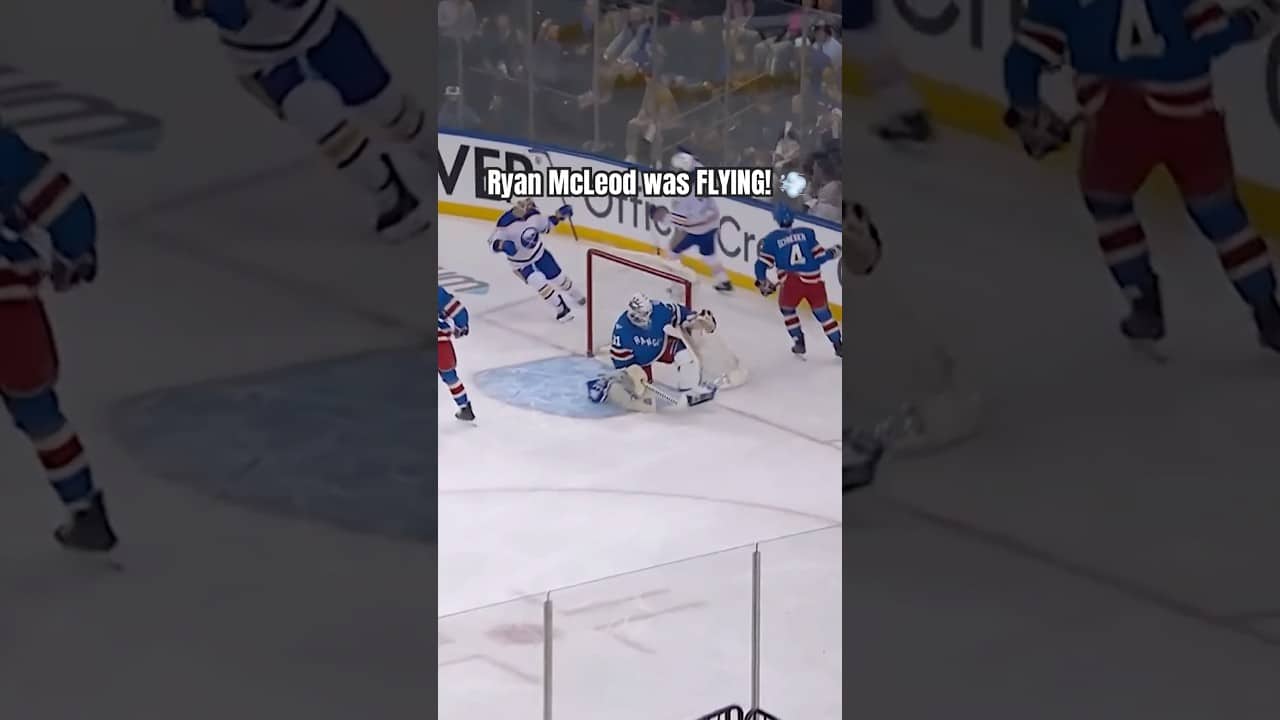 Clouder turned on the jets! 🚀 #nhl #buffalosabres #hockey