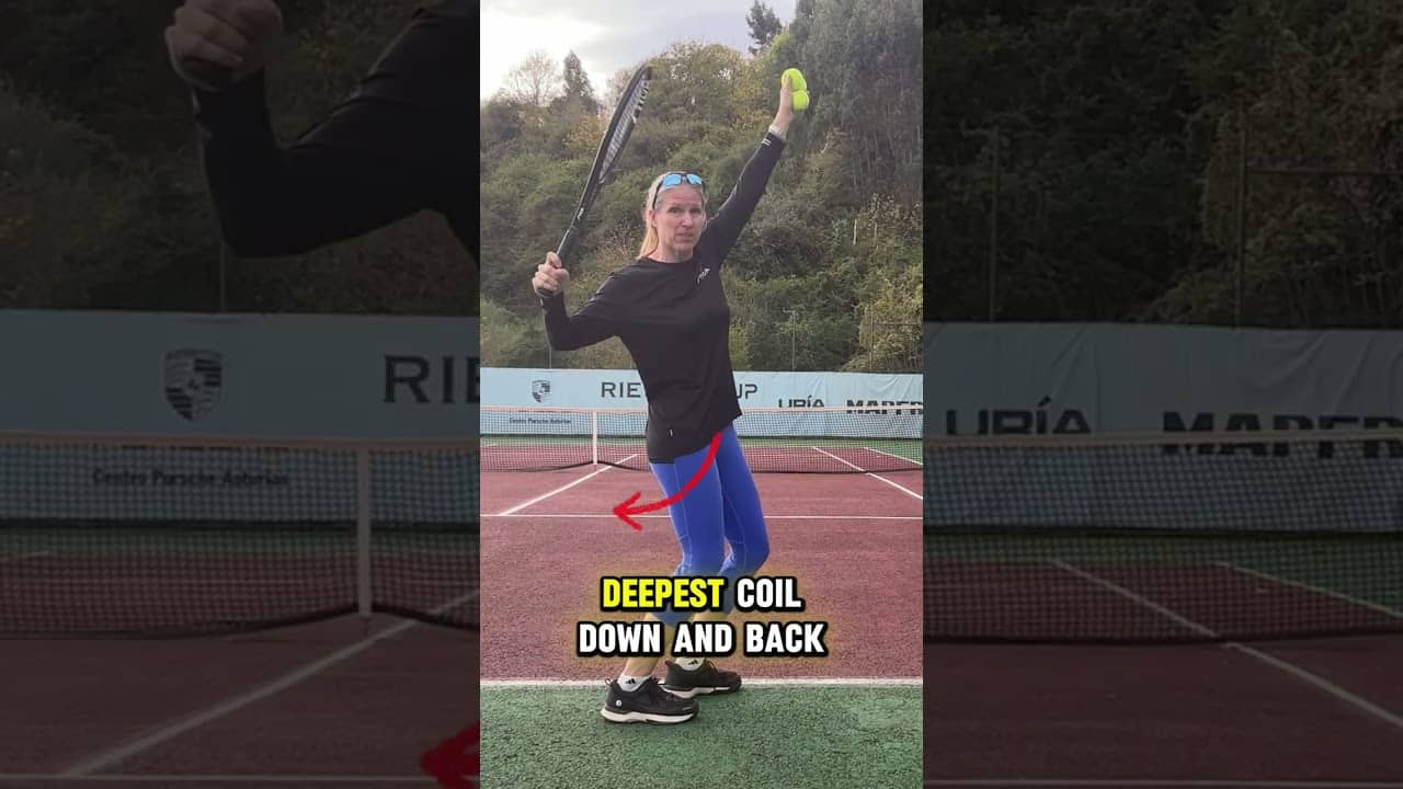 The loading position for your #tennisserve