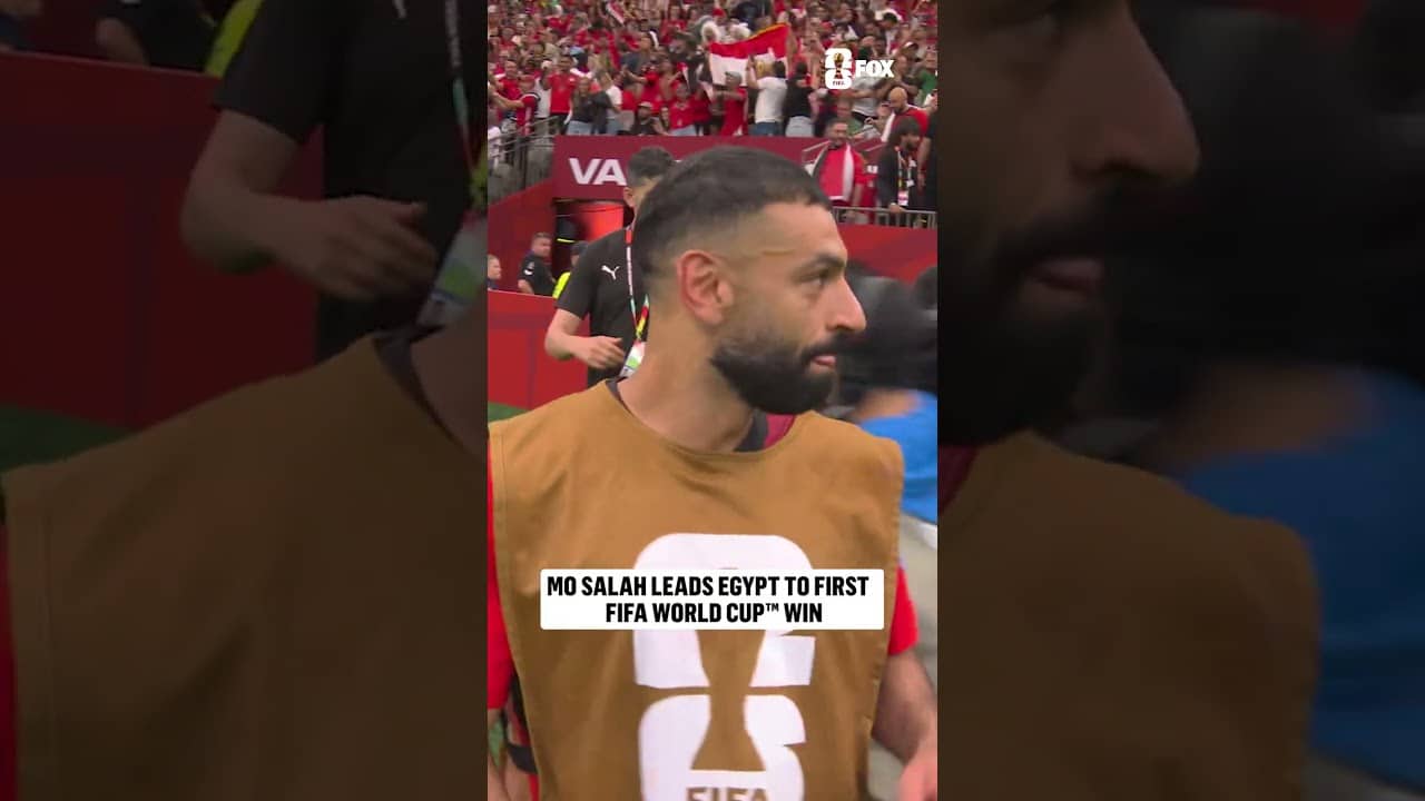 What a moment for Mo Salah and Egypt