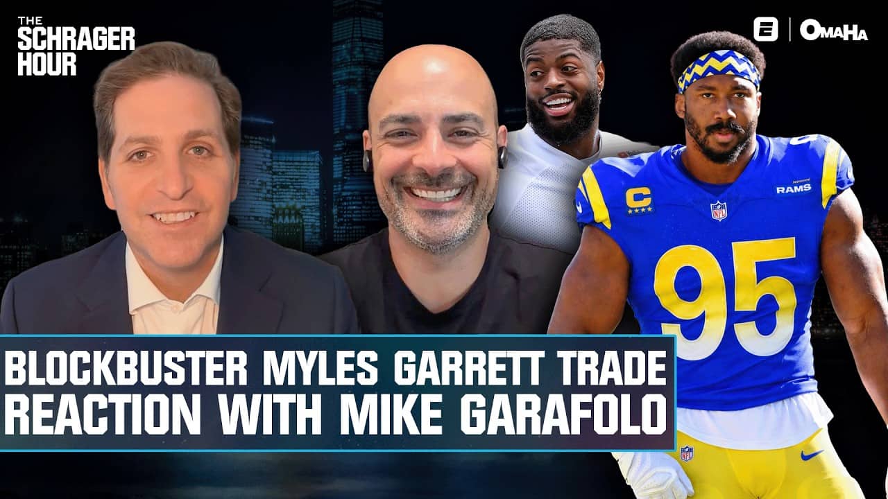 Bombshell Myles Garrett Trade Reaction with Mike Garafolo | Schrager Hour