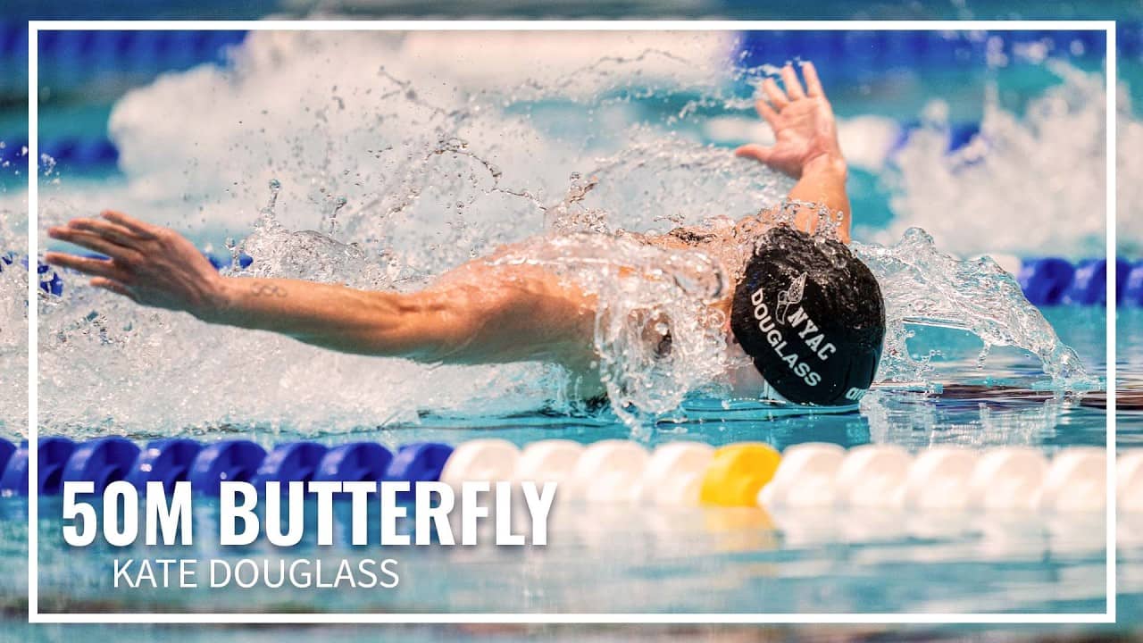 Kate Douglass Cruises to Top Time in 50M Butterfly | 2026 TYR Pro Swim Series Indianapolis