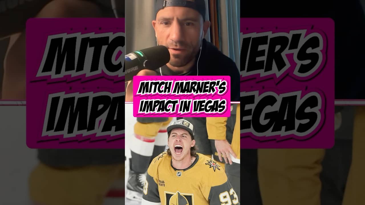 Mitch Marner has found new life with the Vegas Golden Knights.